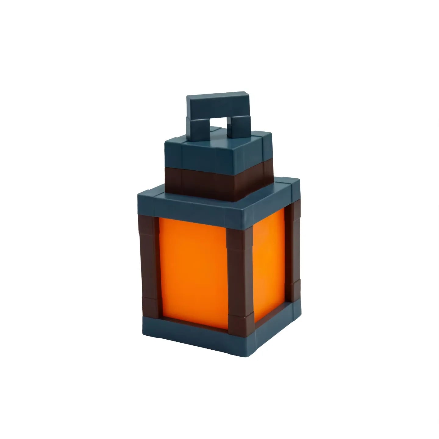 Illuminate Your Space with the Mine WORLD Luminous Lantern - Rechargeable 3D LED Night Light for Gaming and Bedroom Decor